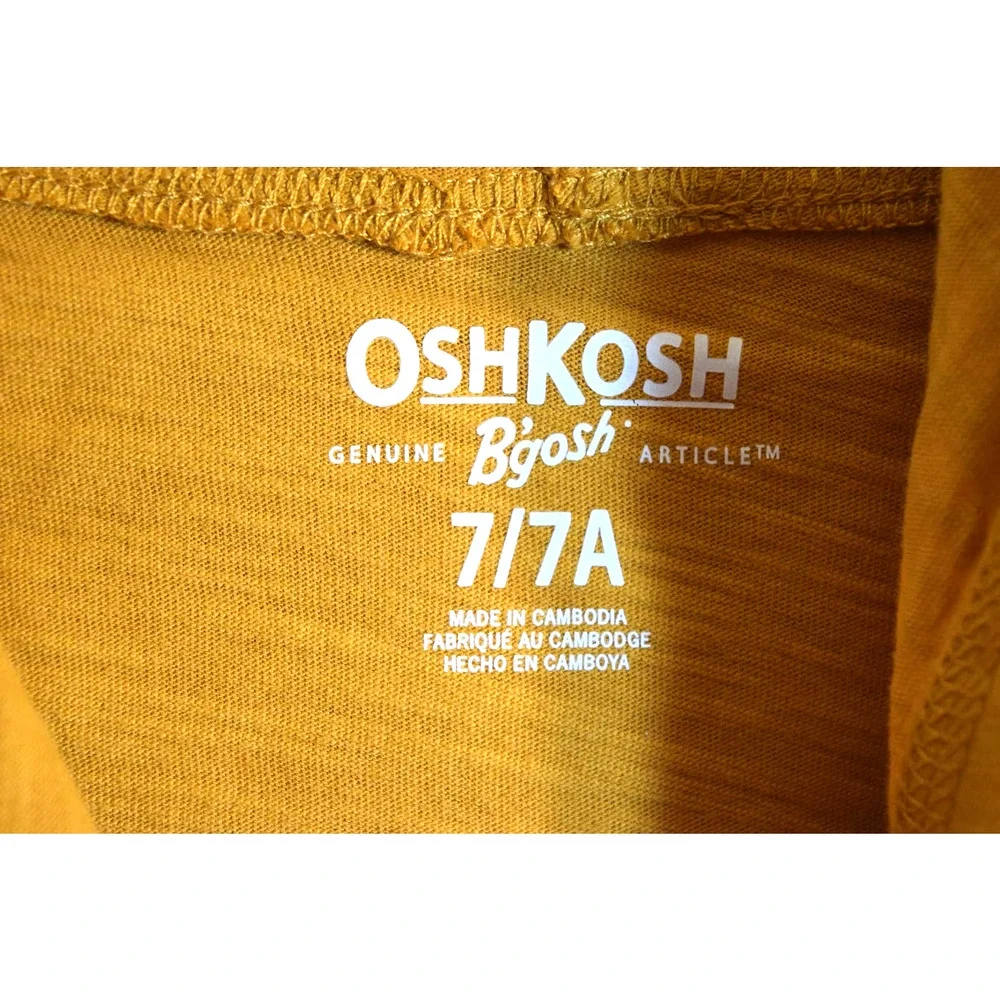 NWT OshKosh B'Gosh Girls Hoodie Tee Size 7 w/ Better Together in‎ Orange